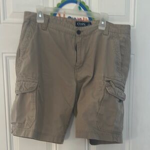Chaps Tan Cargo Shorts for Casual Comfort